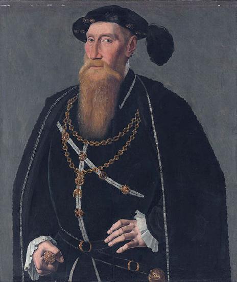 Jan van Scorel Portrait of Reinoud III van Brederode oil painting picture
